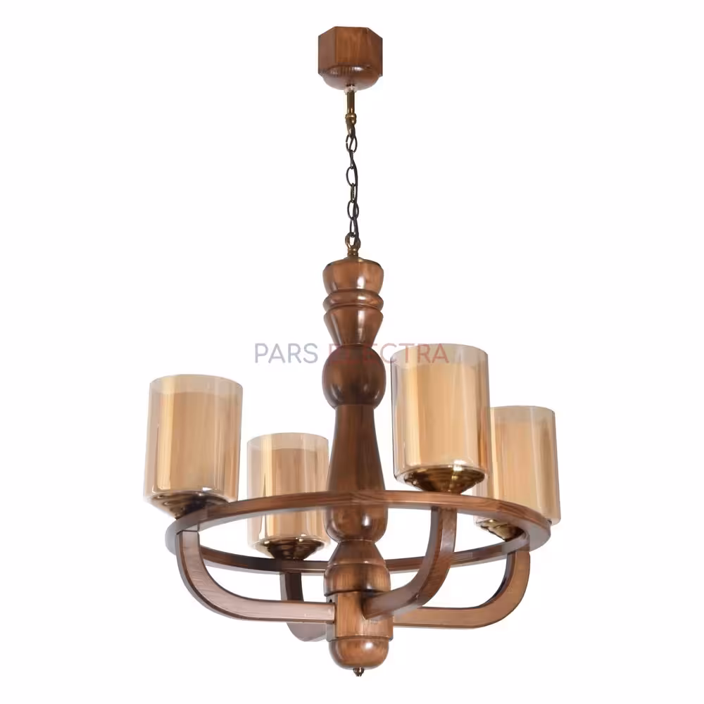 لوستر ارغوان 4 شعله (MH2054)