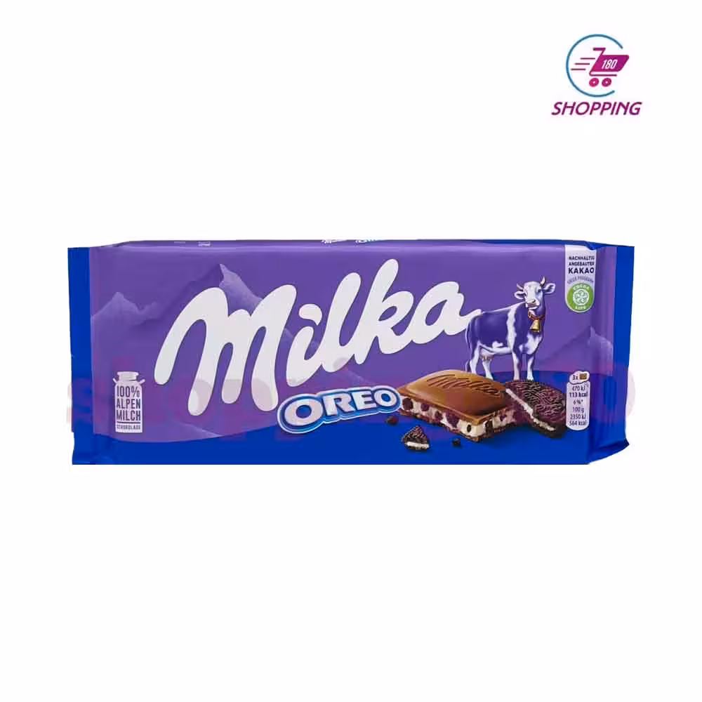 شکلات میلکا 100 گرم اورئو