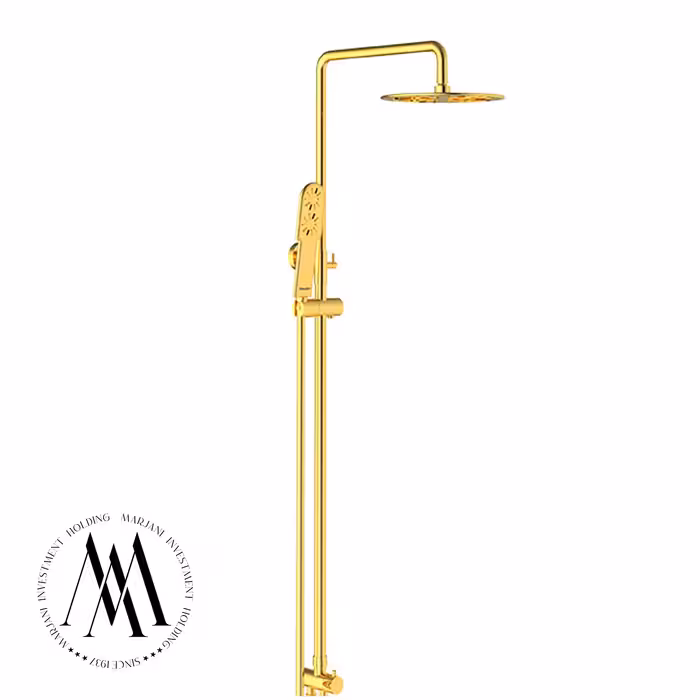 علم دوش شودر مدل بالتیک (طلا)