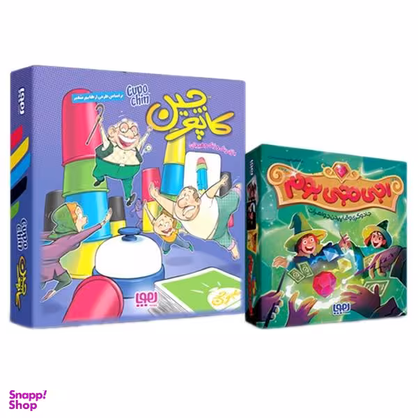 بازی فکری هوپا مدل کاپوچین و اجی مجی بوم مجموعه 2 عددی