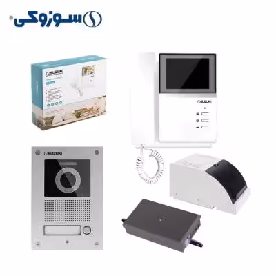 پکیج آیفون تصویری سوزوکی با مانیتور 413