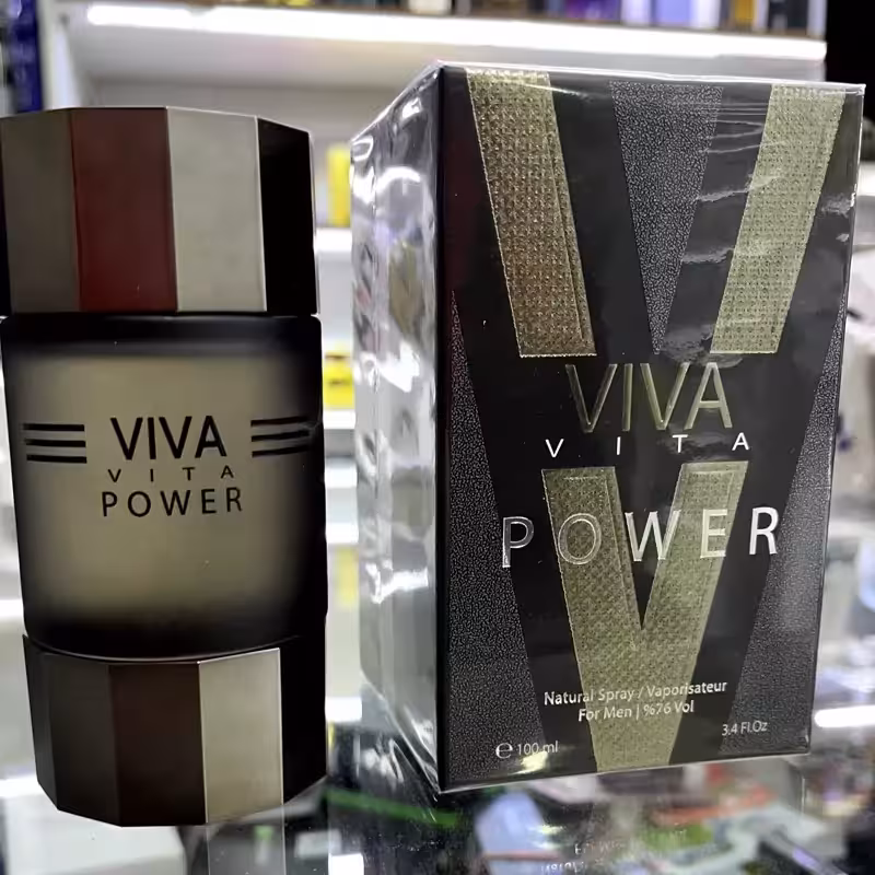 ادو پرفیوم مردانه ویوا ویتا مدل POWER حجم 100 میلی لیتر با طبع گرم | amazonchi