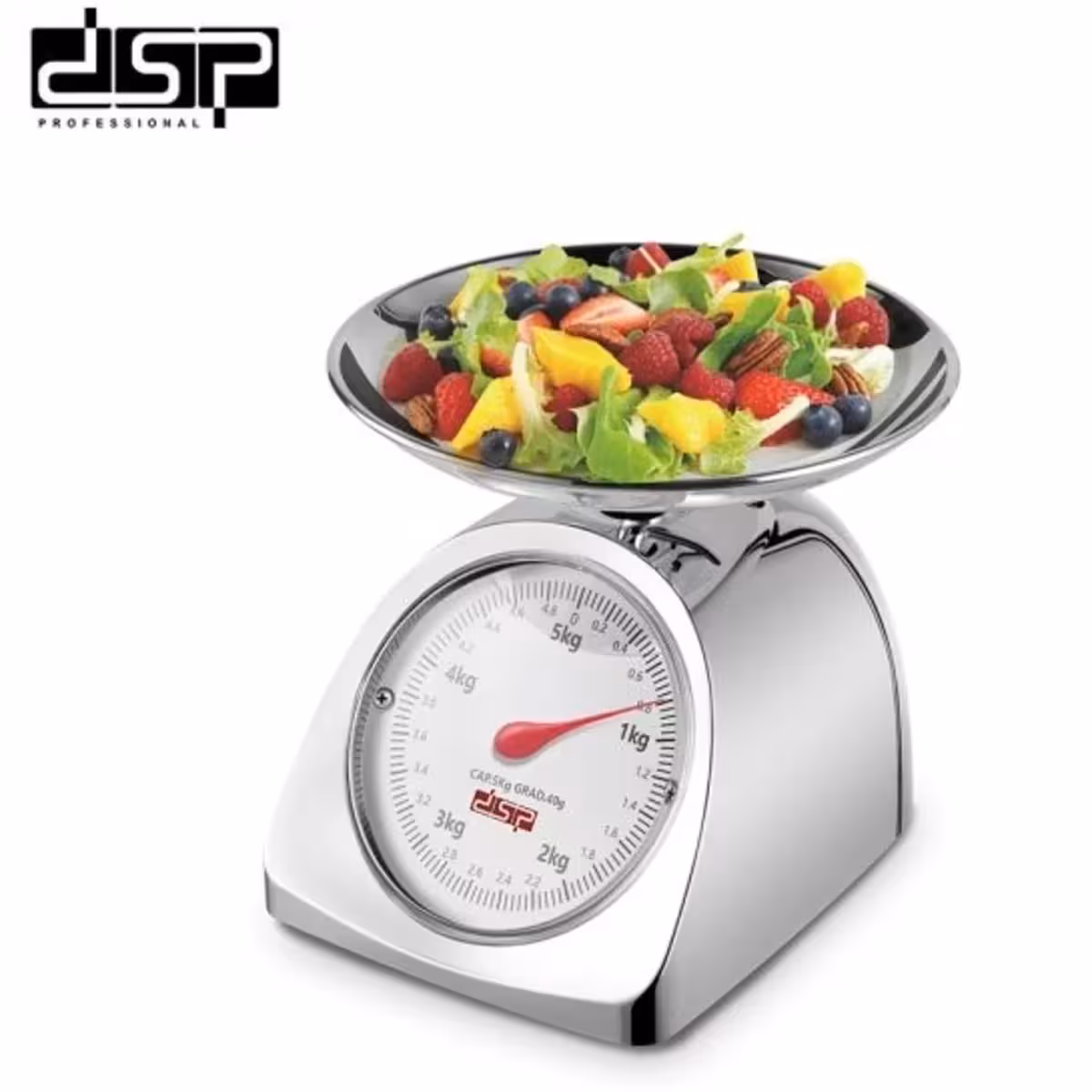 خرید ترازو آشپزخانه دی اس پی مدل KD7040 | دقت 1 گرم و ظرفیت 5 کیلوگرم