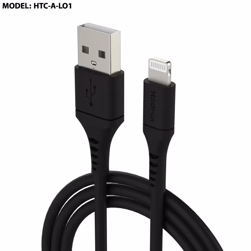 کابل تبدیل USB به لایتنینگ هادرون مدل HTC-A-L01 طول 1 متر