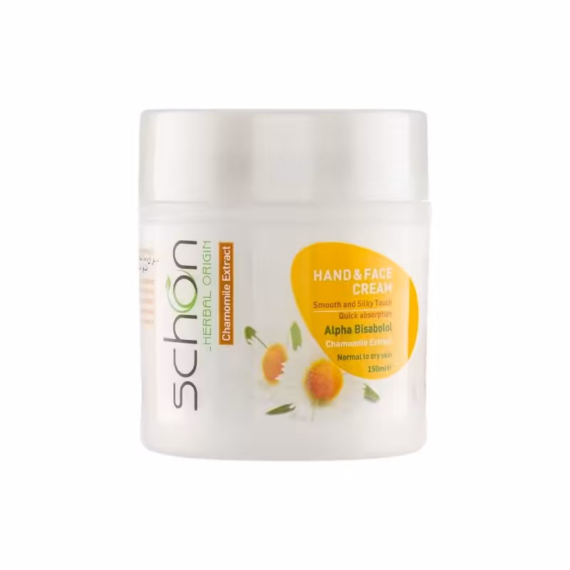 کرم دست و صورت کاسه ای بابونه شون