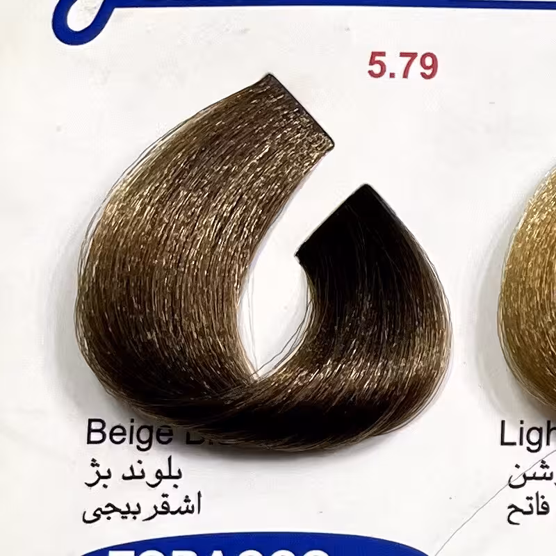 بلوند بژ 5.79 ،رنگ مو کم آمونیاک پیلون ویک عدد اکسیدان | amazonchi