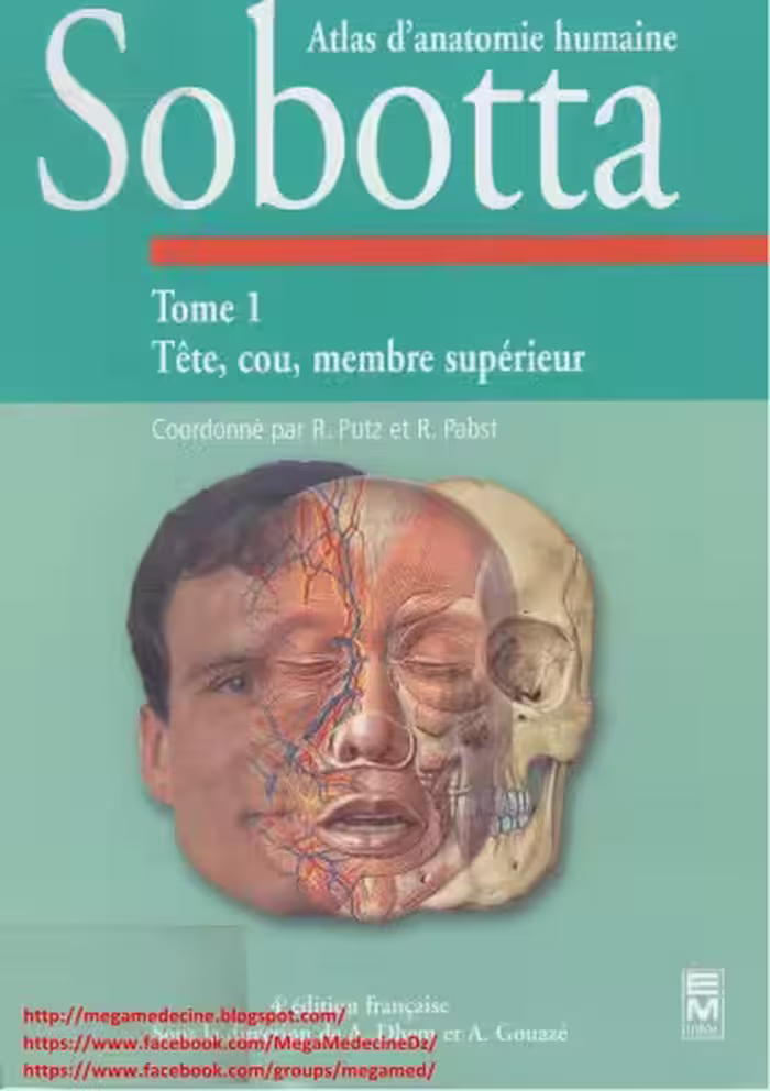 خرید و دانلود نسخه کامل کتاب Anatomie humaine - Sobotta vol 1