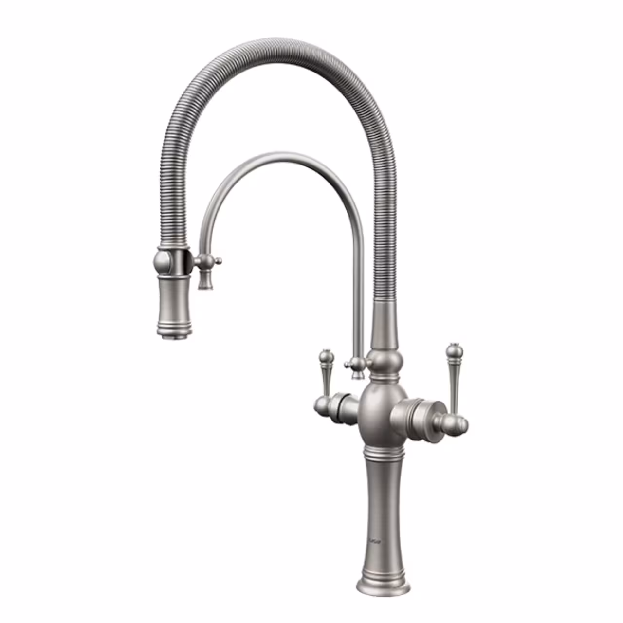 شیر ظرفشویی شاوری دومنظوره کسری مدل جنوا (سارال)  کروم مات