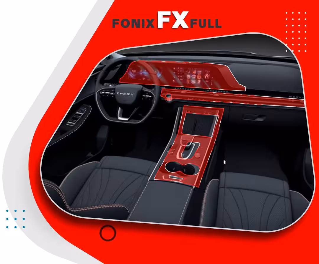 گلس و محافظ کامل خودرو FONIX FX FULL