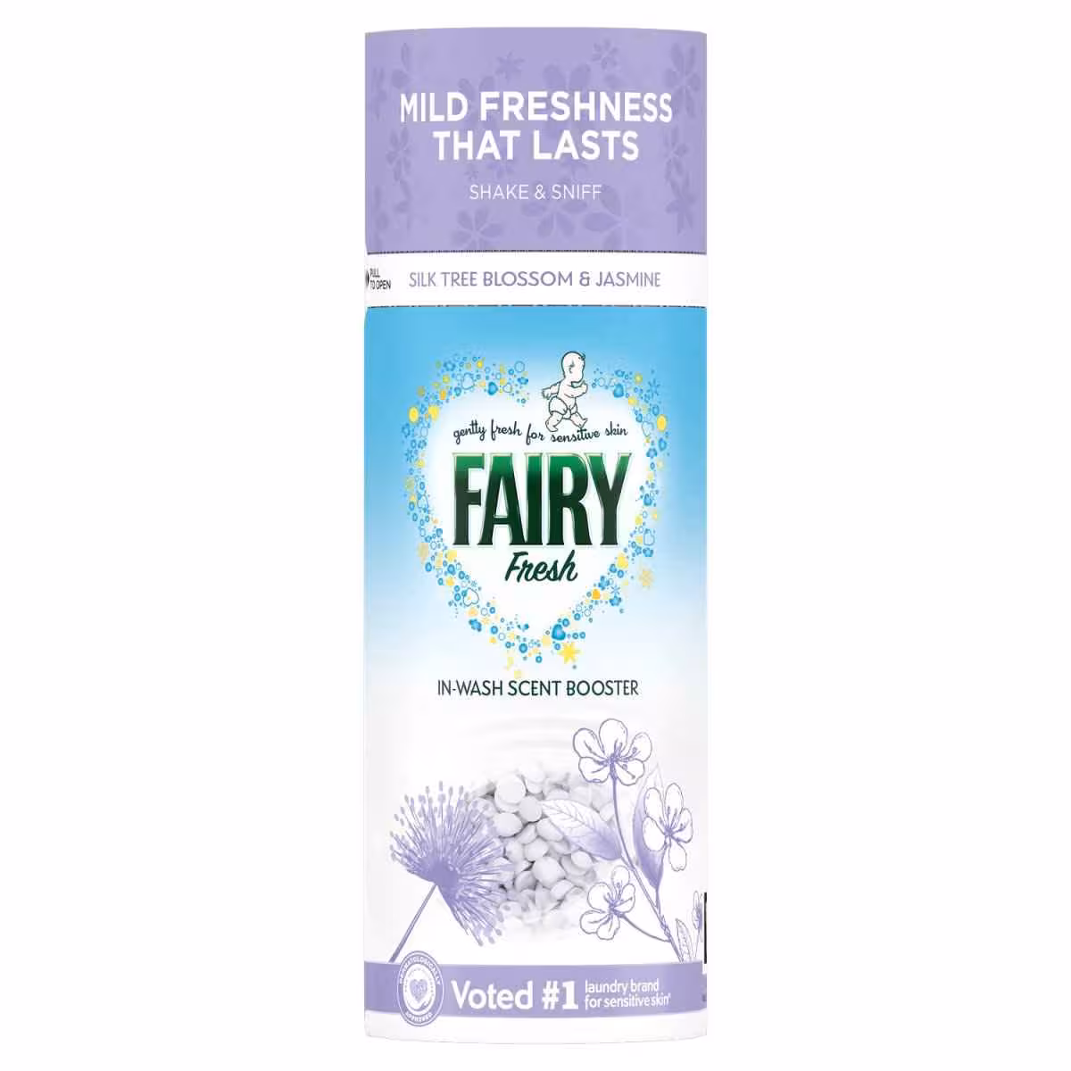 دانه های خوشبو کننده فیری fairy با رایحه شکوفه و یاس حجم 176 گرم