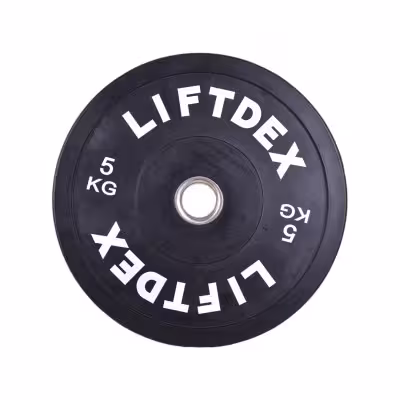 صفحه هالتر LIFTDEX مدل BUMPER وزن 5 کیلوگرم بسته دو عددی