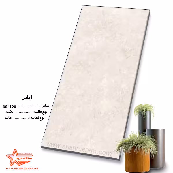 سرامیک لیام 120*60 کاشی ستاره