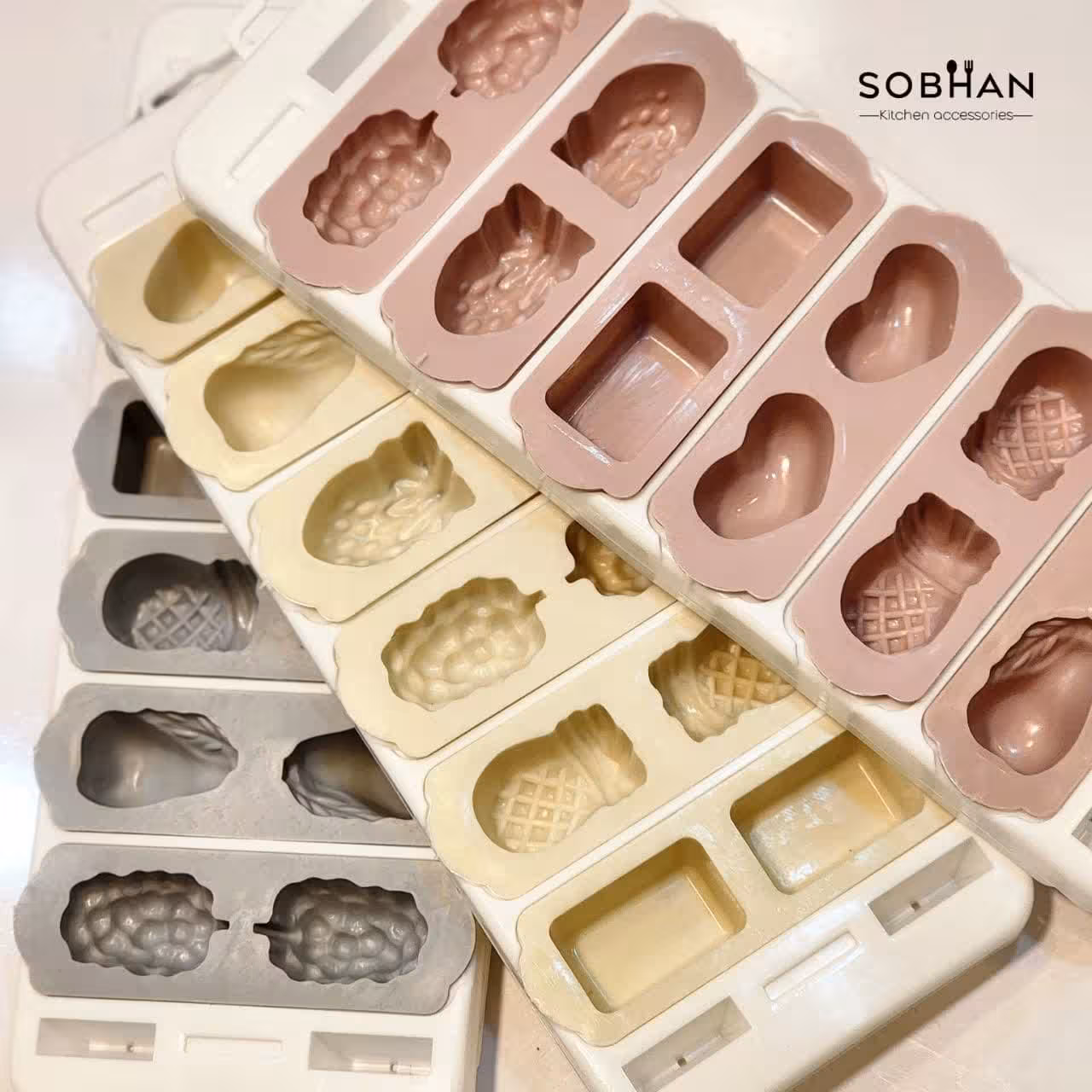 قالب یخ ژله ای