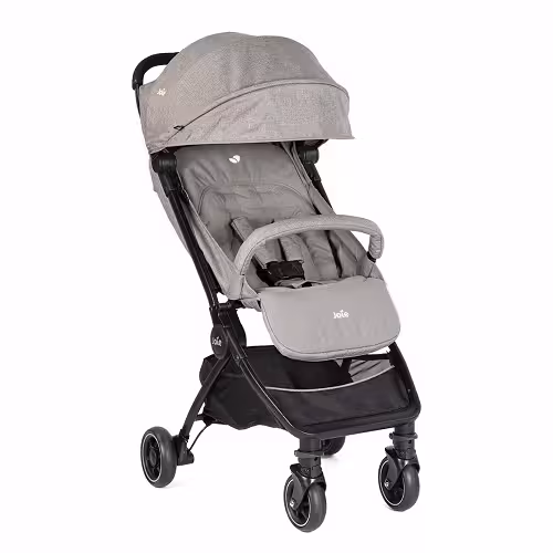 کالسکه جویی مدل پکت کابین سایز سبک وزن مسافرتی رنگ طوسی joie pact stroller