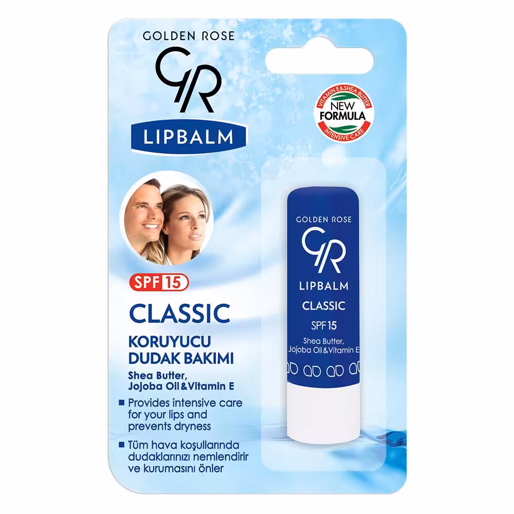 بالم لب کلاسیک گلدن رز با SPF15