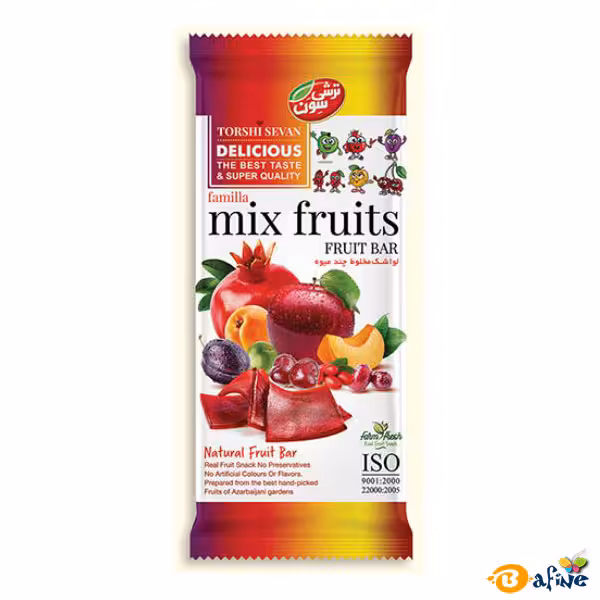 قیمت و خرید لواشک متالایز چند میوه فامیلا لوکس ترشی سون