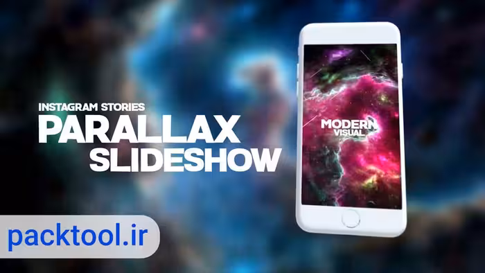 دانلود پروژه آماده افتر افکت تبلیغات نمایش اسلاید استوری اینستاگرام Parallax Instagram Stories Slideshow Promo - پک تول