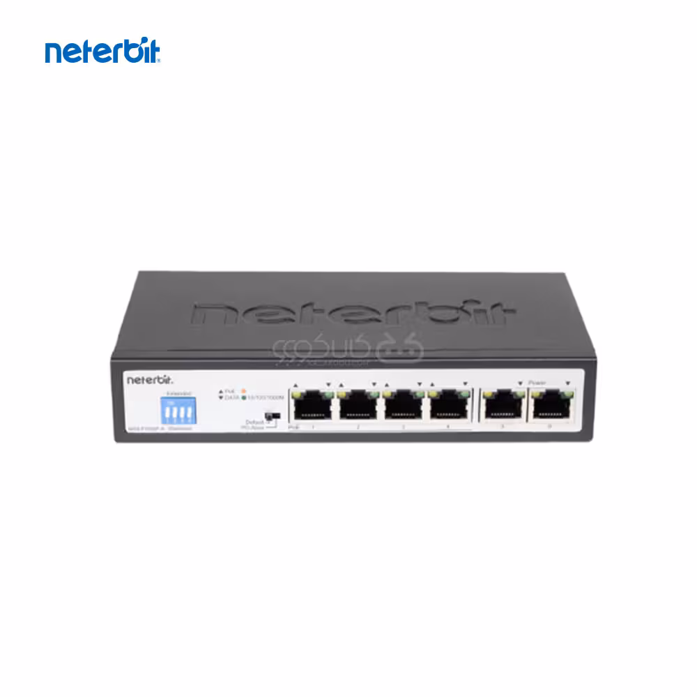 سوییچ 6 پورت نتربیت مدل NGS-F1006P-A