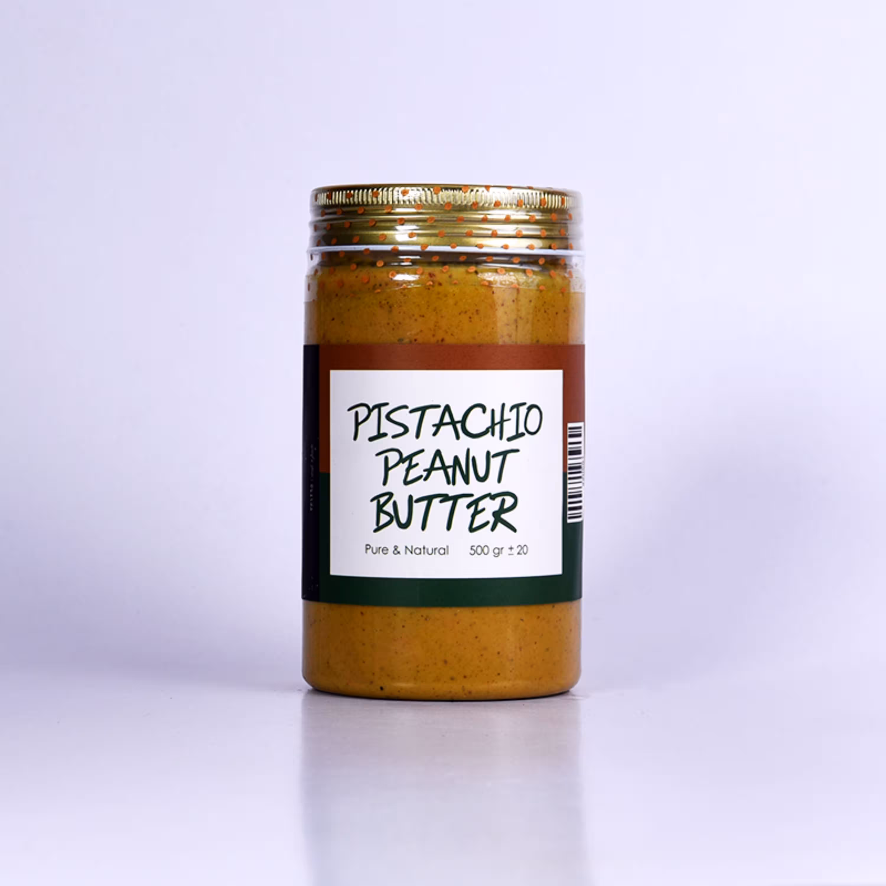 کره بادام زمینی و پسته 500 گرم بسدین