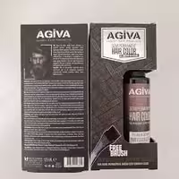 رنگ ریش موقت آگیوا Agiva رنگ قهوه ای حجم 125 میل