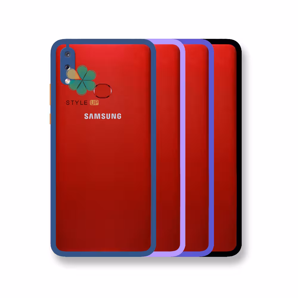 قاب پشت شفاف گوشی سامسونگ Galaxy A10s مدل دور سیلیکونی