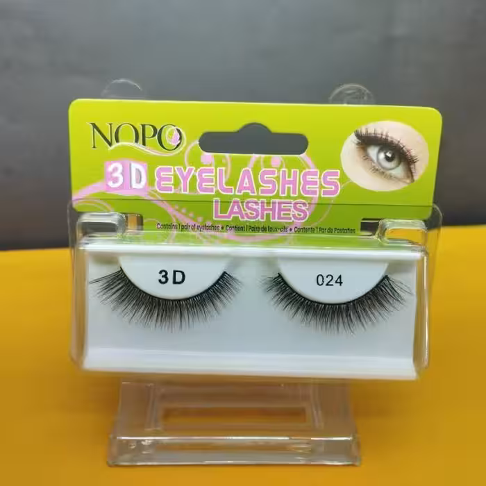 مژه مصنوعی نوپو شماره 024 یک جفتی مدل سه بعدی