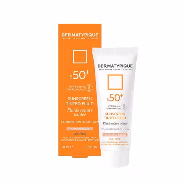 ضدآفتاب رنگی پوست چرب spf 50 درماتیپیک