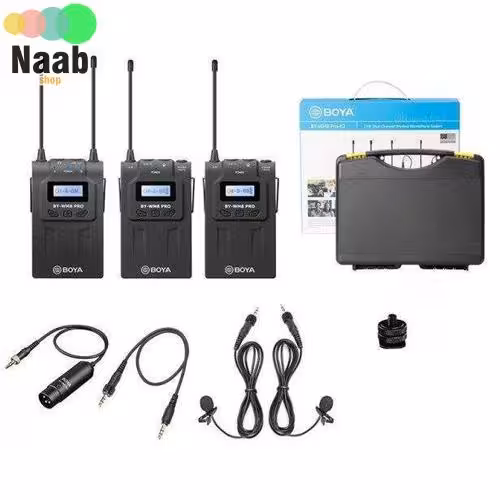 میکروفن بی سیم بویا مدل BOYA BY-M8 PRO K2