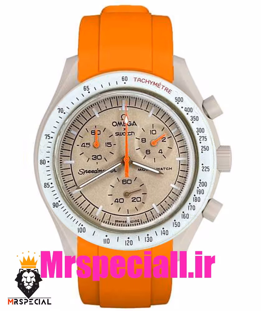 ساعت مچی امگا سواچ مدل مأموریت به مشتری OmegaSwatch Moonswatch 01767