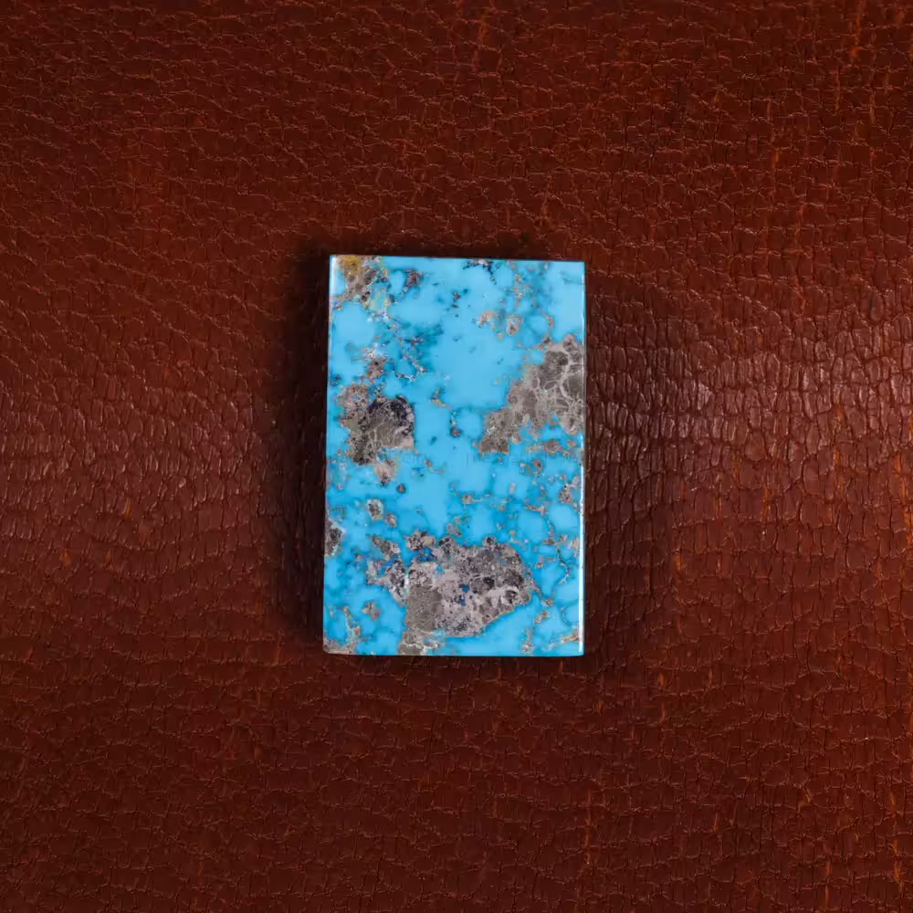 نگین فیروزه شجری کد 16443 - جواهری مشاهیر