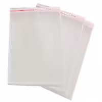 کاور دی وی دی پلاستیکی شفاف (سلفونی) ضخیم لبه چسب دار 1 کیلویی