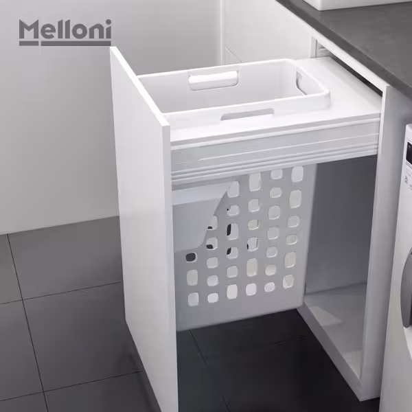 سبد لباس ریلی ملونی 9150 - یراقینو فروش یراق آلات کابینت و درب