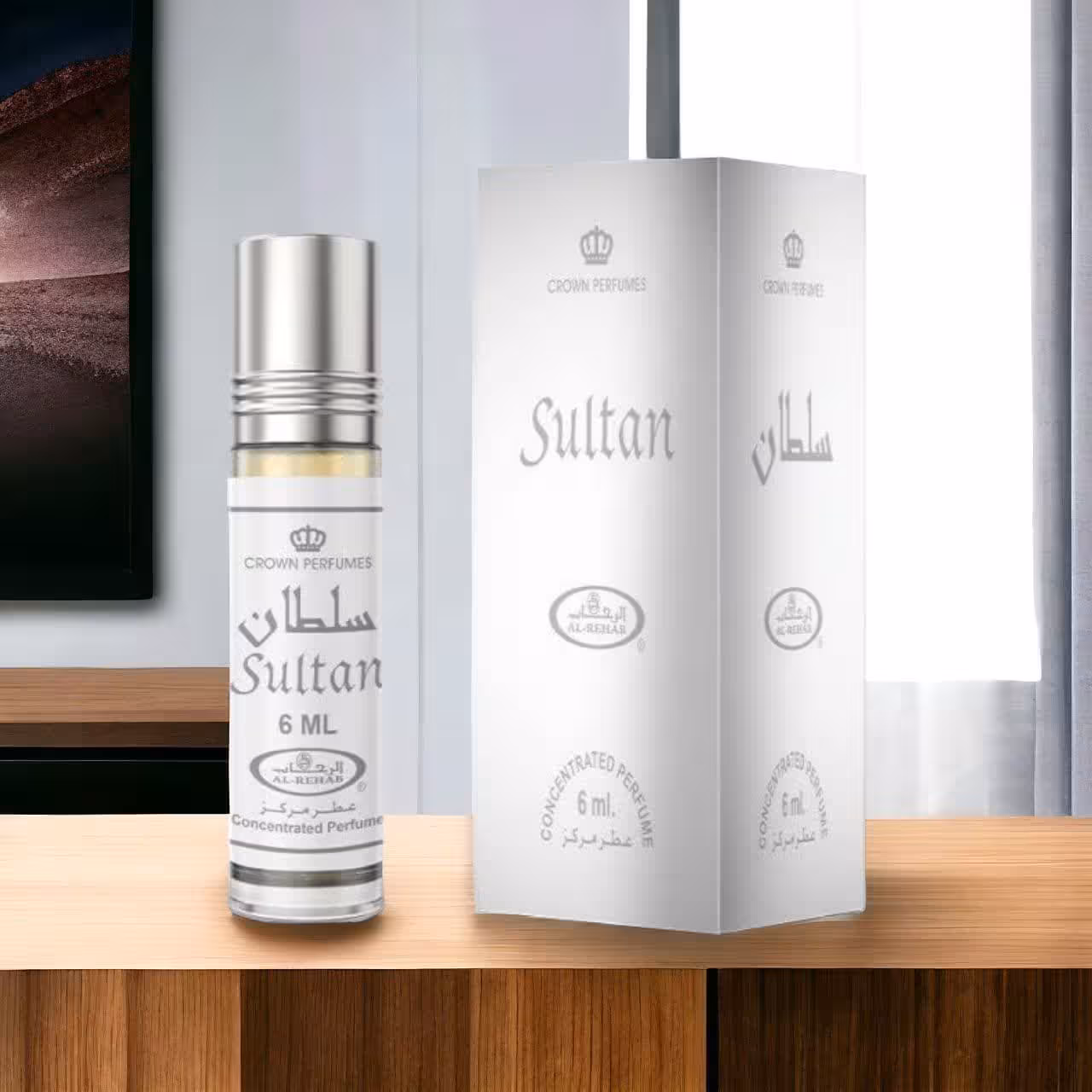 عطر سلطان sultan برند الرحاب ساخت امارات 6ml