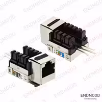 کیستون Cat6 زاویه 90 درجه قفلی کی نت