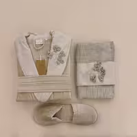 ست حوله تن پوش 4 تکه زنانه برند ecocotton مدل Masal