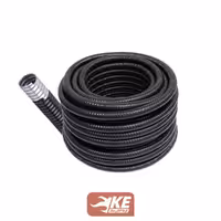 لوله فلکسی گالوانیزه روکشدار سایز 75 مشکی توس فلکس MC1P-BL-75