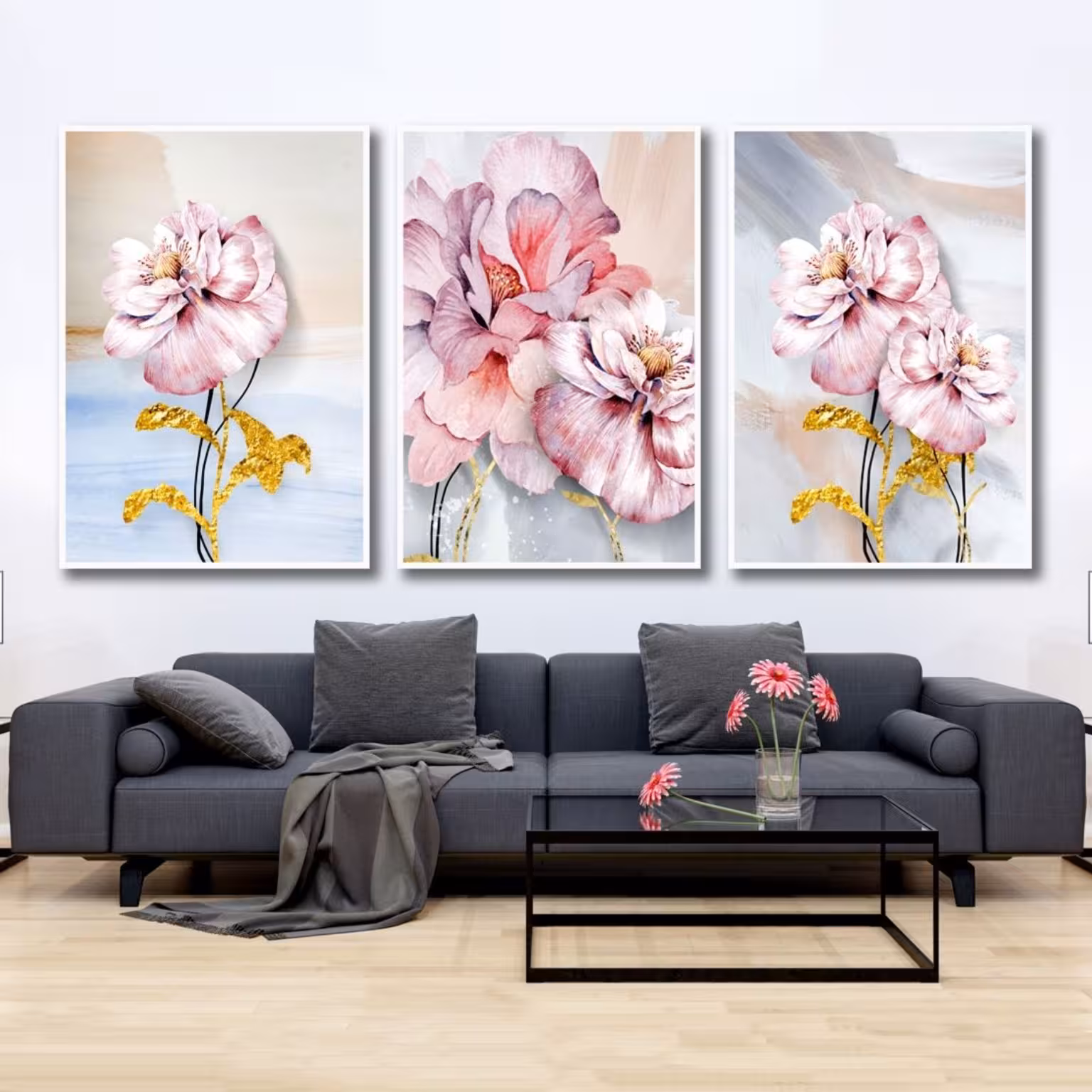 تابلو دکوراتیو 3تیکه کد 0027