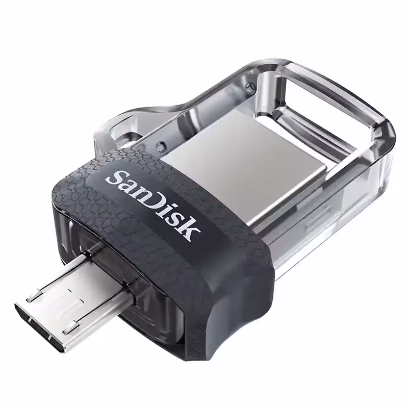 فلش 64 گیگ سن دیسک SanDisk m3.0 OTG USB3.0