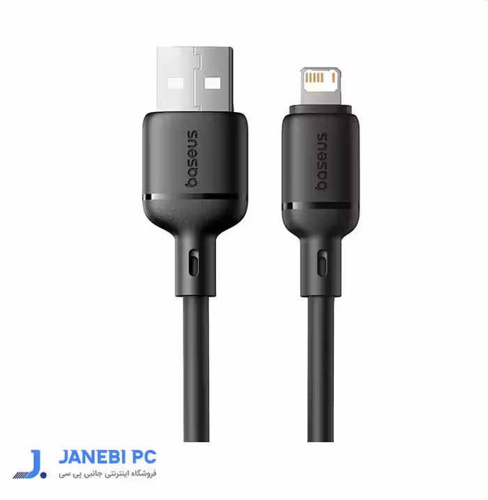 کابل شارژ USB به Lightning باسئوس 1متری مدل P10377702113-00