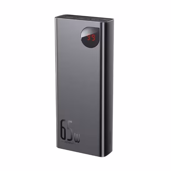 پاوربانک 20000 میلی‌آمپر 65 واتی بیسوس مدل Baseus Adaman PPIMDA-D Digital Display