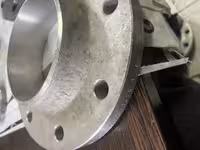 فلنج گلودار 5 اینچ ریس فیس DN125/139.7  PN16 DIN4541  فابریک