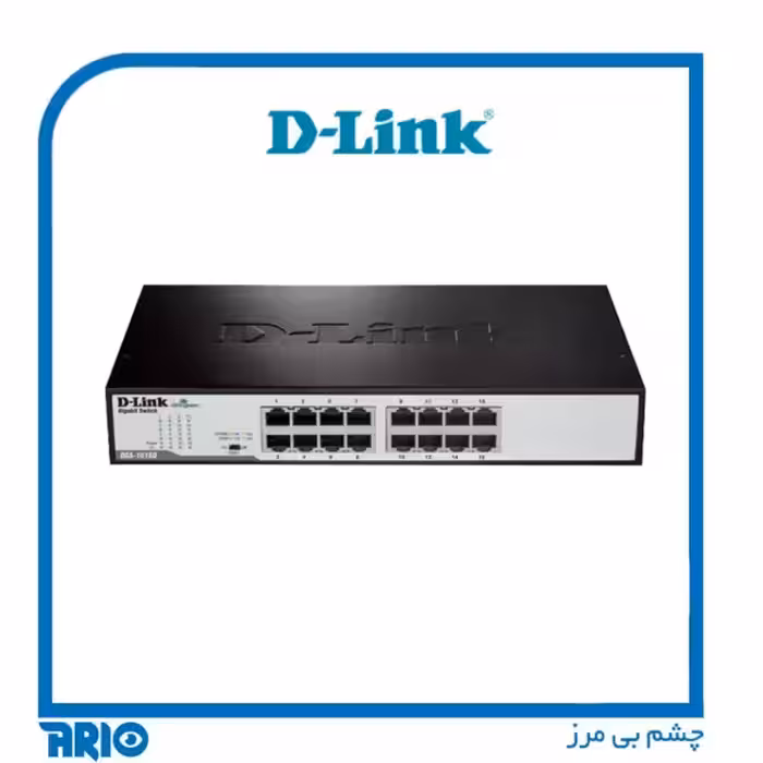 سوییچ شبکه 16 پورت رکمونت دی-لینک DGS-1016D