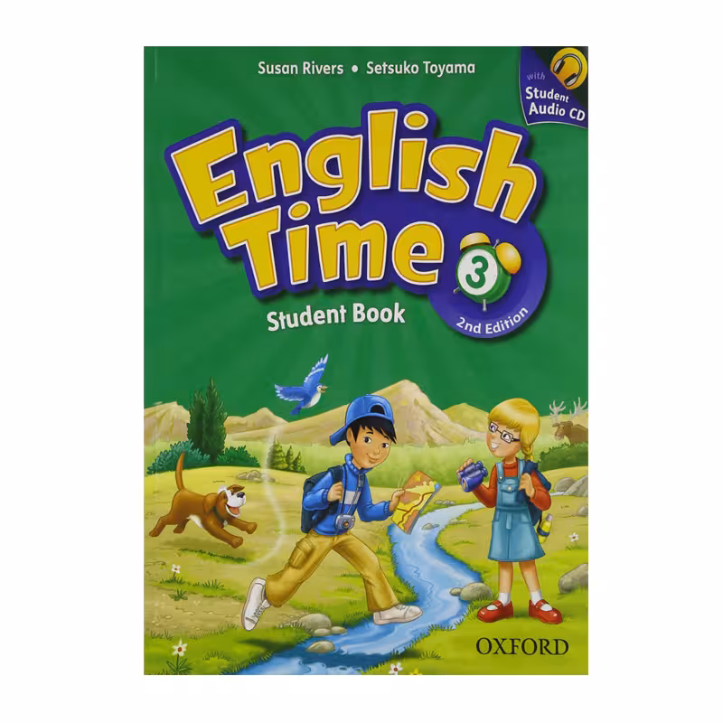 کتاب English Time 3 اثر Susan Rivers And Setsuko Toyama انتشارات Oxford