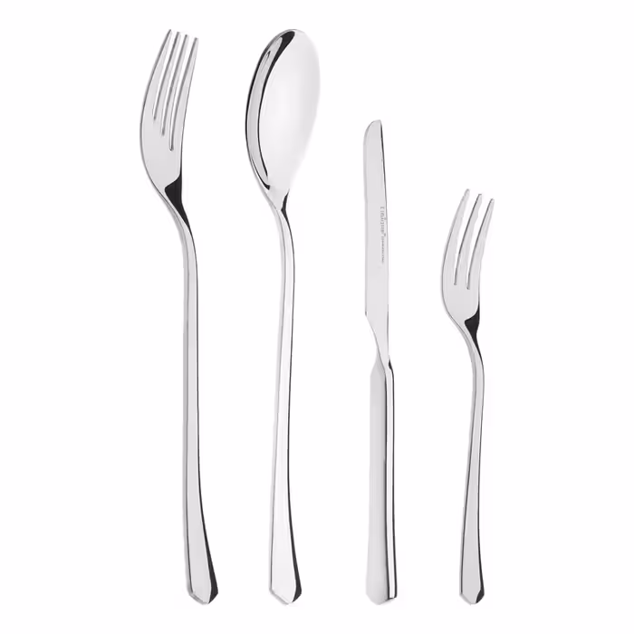 سرویس قاشق و چنگال 24 پارچه یونیک مدل 5720 کد 003