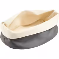 کیسه نان بیضی Bread Bag, Oval, 25 x 18 x 12 cm, Anthracite/Beige وست مارک