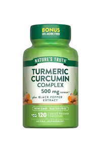 کپسول کورکومین زردچوبه و فلفل سیاه Nature's Truth - بسته 120 عددی