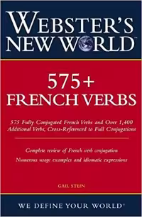 کتاب زبان فرانسه وبسترز نیو ورد Webster’s New World 575  French Verbs