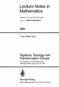 خرید و دانلود نسخه کامل کتاب Algebraic Topology and Transformation Groups