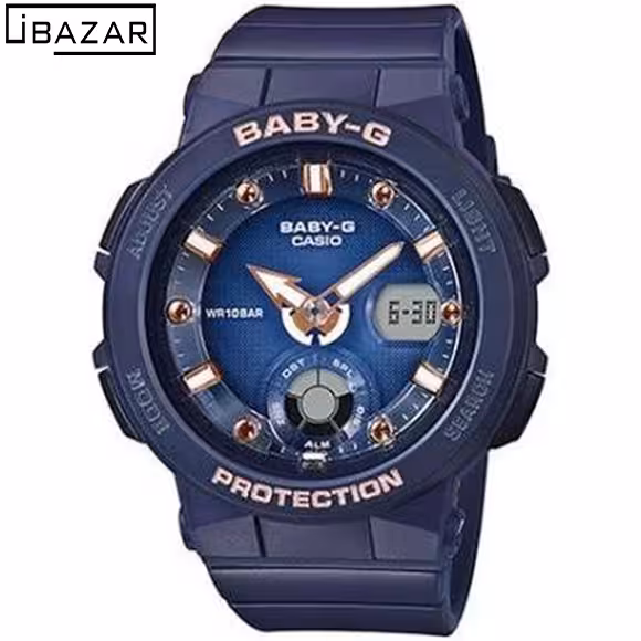 ساعت مچی اورجینال دخترانه/پسرانه کاسیو (CASIO) مدل BGA-250-2A2DR