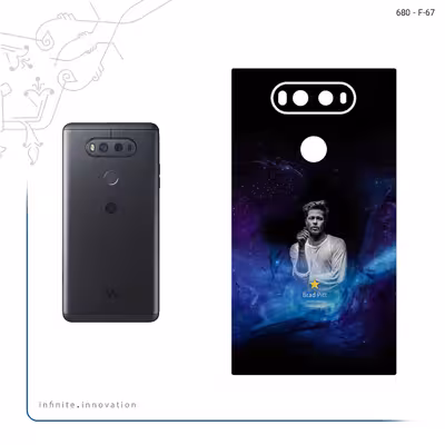 برچسب پوششی ماهوت مدل Brad Pitt مناسب برای گوشی موبایل ال جی V20